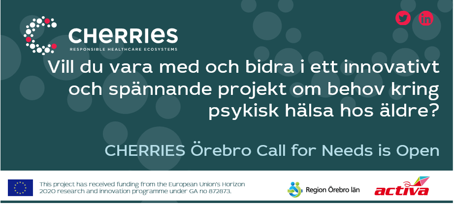 >CHERRIES Örebro | Regional call for needs is online